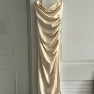 Lovers + Friends Baby Yellow “Scout Gown” – NWT